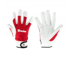Apsauginės darbo pirštinės Bradas WHITEBIRD FLEX, odinės, 10 dydis, 6 vnt.