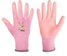 Apsauginės pirštinės Bradas BUNNY, 5 dydis, rožinės, 6 vnt.