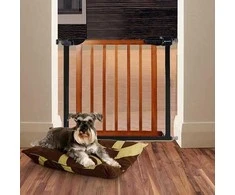 Apsauginiai varteliai SafeLockPro Wood, iki 104-110 cm, juoda/ruda