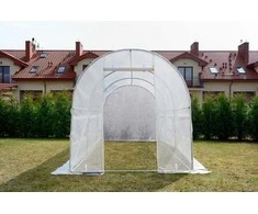 Arkinis šiltnamis su orlaidėmis 3x6 (18m2), baltas