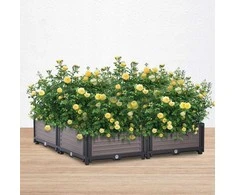 Augalų dėžė GROW CUBE L, 82x82x17 cm
