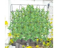 Augalų dėžė su atrama GROW ROUND SET L, 168x42x180 cm
