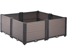 Augalų dėžė TERRA CUBE S, 82x82x31 cm