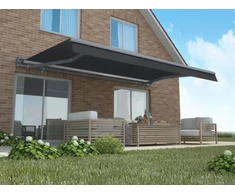 Automatinė terasos markizė PREMIUM AUTOMATIC, 450x300 cm, Pilkas