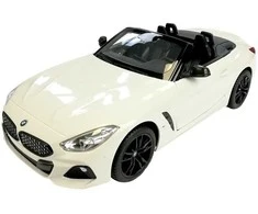 Automobilis BMW Z4 Roadster Rastar R/C su nuotolinio valdymo pultu, 1:14, baltas