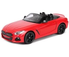 Automobilis BMW Z4 Roadster Rastar R/C su nuotolinio valdymo pultu, 1:14, raudonas