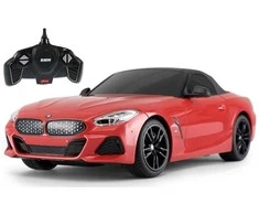 Automobilis BMW Z4 Roadster Rastar su nuotolinio valdymo pultu, raudonas