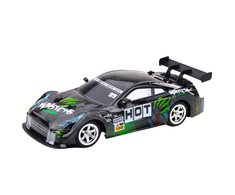 Automobilis Drift Car RC su priedais, 30 km/h, 1:16, juodas/žalias