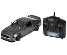 Automobilis Ford Shelby GT500 su nuotolinio valdymo pultu, juodas