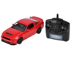Automobilis Ford Shelby GT500 su nuotolinio valdymo pultu, raudonas