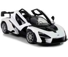 Automobilis McLaren Senna Rastar su nuotolinio valdymo pultu, baltas
