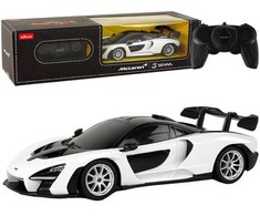 Automobilis McLaren su nuotolinio valdymo pultu, baltas