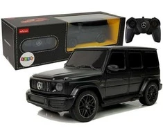 Automobilis Mercedes AMG G63 su nuotolinio valdymo pultu, juodas