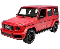 Automobilis Mercedes G63 Rastar R/C su nuotolinio valdymo pultu, raudonas