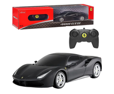 Automobilis RC Rastar 1:24 Ferrari 488 GTB Juodas