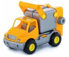 Automobilis šiukšliavežis ConsTruck, oranžinis