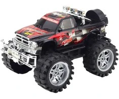 Automobilis visureigis King, 27 cm, raudonas/juodas