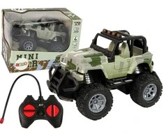 Automobilis visureigis Off Road 1:43 su nuotolinio valdymo pultu, moro
