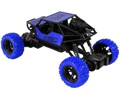 Automobilis visureigis su nuotolinio valdymo pultu, 1:18, mėlynas