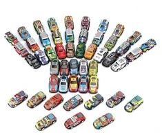 Automobilių modeliukų rinkinys, 25 vnt.
