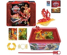 Bakugan kolekcinė dėžutė su figūrėlėmis ir kortelėmis