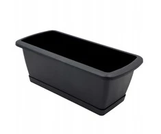 Balkono vazonas RESPANA SET, 15 cm, antracito