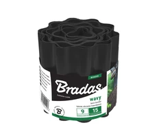 Banguotas vejos atitvaras Bradas 20 cm x 9 m, juodas