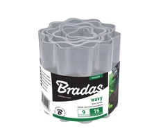 Banguotas vejos atitvaras Bradas 20 cm x 9 m, šviesiai pilkas