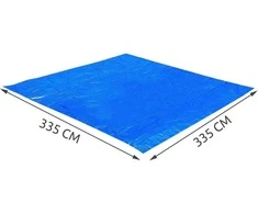Baseino patiesalas, 335x335 cm