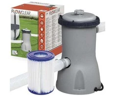 Baseino siurblys + II tipo filtras Bestway, 3028 l/val