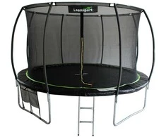 Batutas Lean Sport Max, 426 cm, 14 pėdų, juodas/žalias