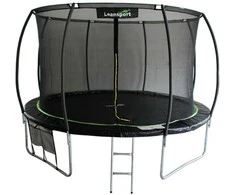 Batutas Lean Sport Max, 426 cm, 14 pėdų, juodas/žalias