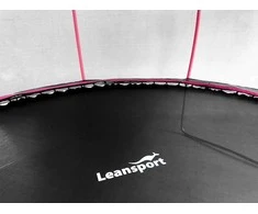 Batutas Lean Sport Max, 426 cm, juodas/rožinis, 14 pėdų