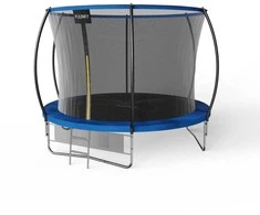 Batutas su tinklu ir kopėčiomis Fuunky PREMIUM 10FT, 305 cm, mėlynas