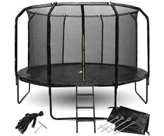 Batutas su tinklu SkyFlyer, 366 cm