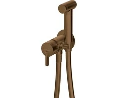 Bidė dušelio komplektas Deante Silia BQS_C34M, Brushed bronze