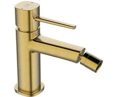 Bidė maišytuvas Laveo Pola su klik-klak, Brushed Gold