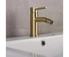 Bidė maišytuvas Rea Lungo, Brushed Gold