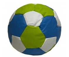 Blue Sėdmaišis-pufas vaikams Ball XXL (40 cm), Lime/Mėlyna/Baltas
