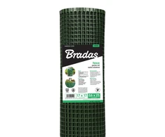 Bradas sodo tinklas, 17x17 mm,0.4x50 m (210 g/m²), žalias