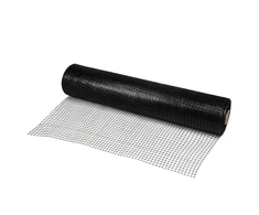 Bradas universalus tinklas UNINET, 14x16 mm, 1x50 m (30g/m²), juodas