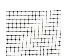 Bradas universalus tinklas UNINET, 14x16 mm, 1x50 m (30g/m²), juodas