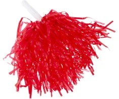 Cheerleading šokėjų pomponai, 2 vnt.