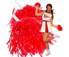 Cheerleading šokėjų pomponai, 2 vnt.