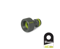 Čiaupo jungtis su vidiniu sriegiu 1/2" Bradas LIME LINE