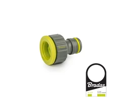 Čiaupo jungtis su vidiniu sriegiu 1" / 3/4" Bradas LIME LINE POWER JET