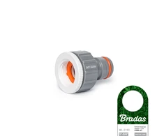 Čiaupo jungtis su vidiniu sriegiu 1" - 3/4" Bradas Baltas Line POWER JET