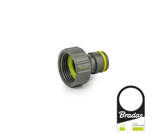 Čiaupo jungtis su vidiniu sriegiu 1" Bradas LIME LINE POWER JET