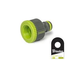 Čiaupo jungtis su vidiniu sriegiu 3/4" / 1/2" Bradas LIME LINE