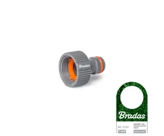 Čiaupo jungtis su vidiniu sriegiu 3/4 Bradas Baltas LINE